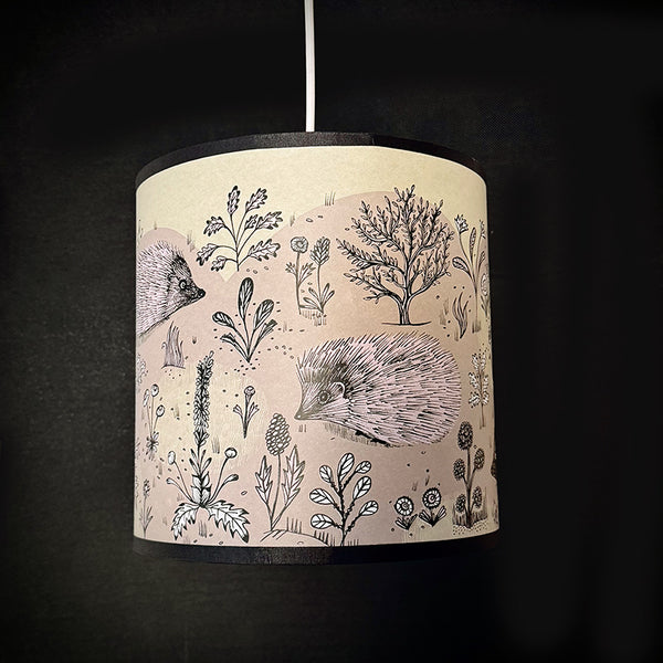 Hedgehog Lampshade BROWN Second (pendant)