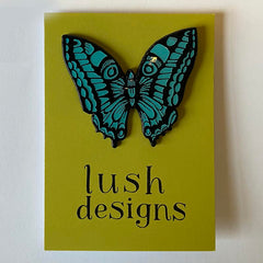Butterfly Pin Badge