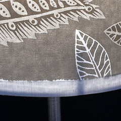 Fox and Cubs Lampshade grey SECOND