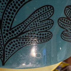 Polly Lamp Base - Teal SECOND 1