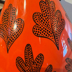 Polly Lamp Base - Vermillion SECOND