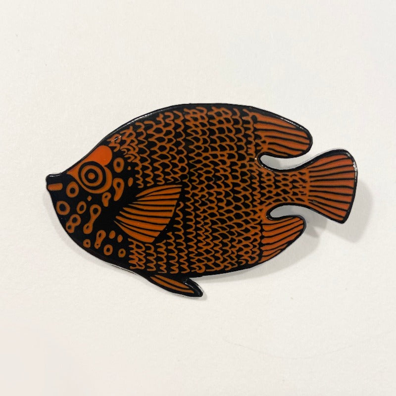 Fish Pin Badge – Lush Designs