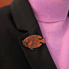 Fish Pin Badge