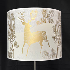 Large gold Stag lampshade SECOND lamp