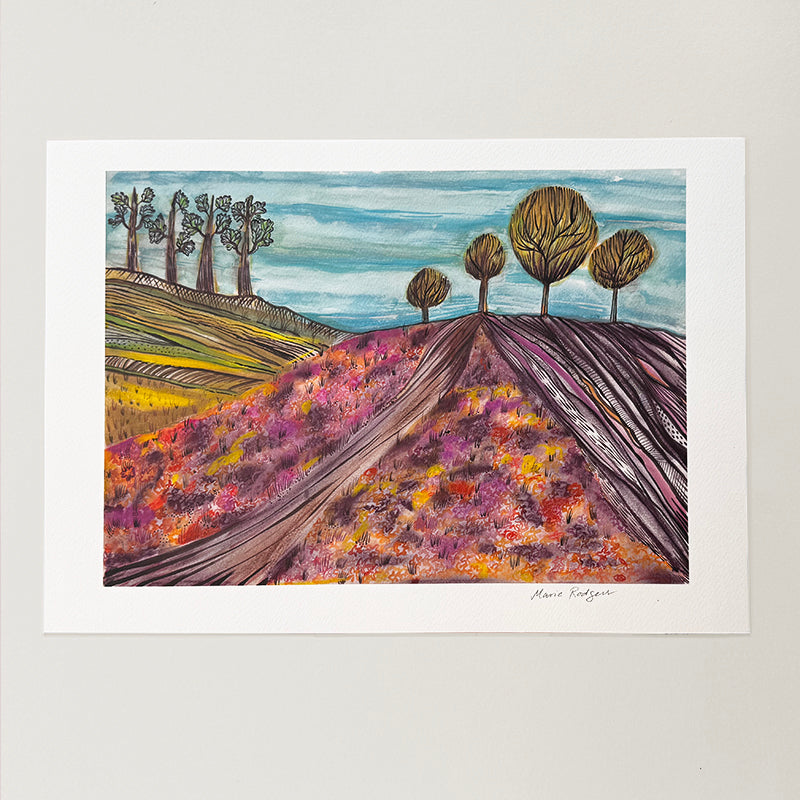 Heather print