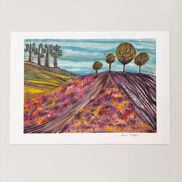 Heather print