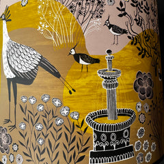 Large Fountains Lampshade Amber SECOND (lamp)