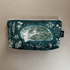 Hedgehog Zipped Pouch