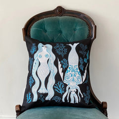 Merfolk cushion