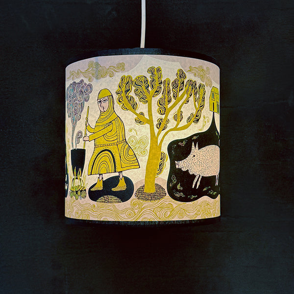 Farm Friends chartreuse SECOND Pendant