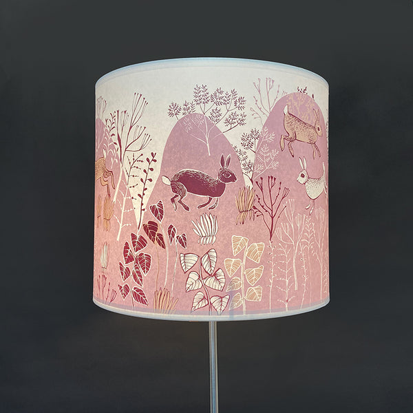 Rabbit lampshade pink SECOND lamp