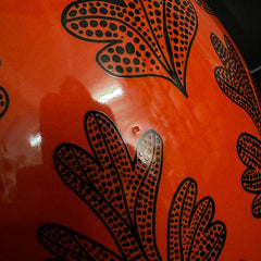 Polly Lamp Base - Vermillion SECOND