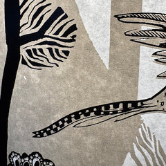 Stag Lampshade Taupe SECOND 1 (lamp)
