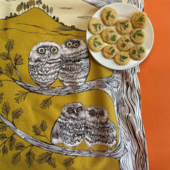 Baby Owl Tea Towel