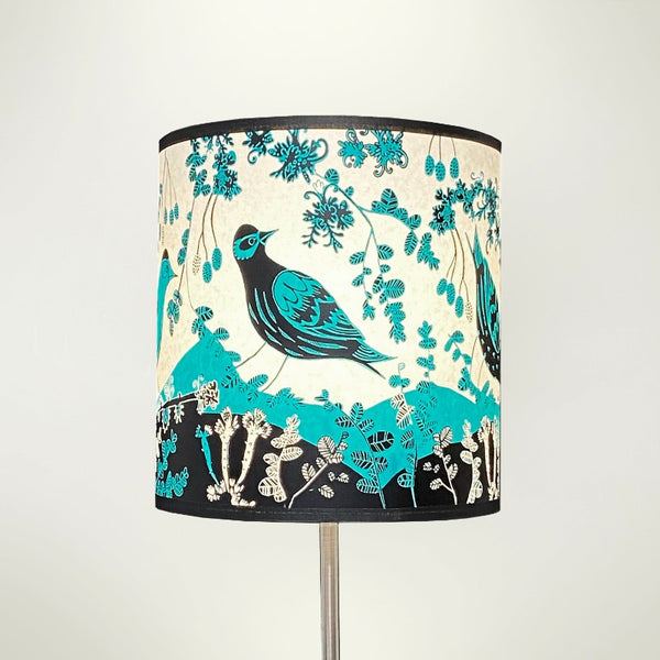 Siskin Lampshade - Turquoise