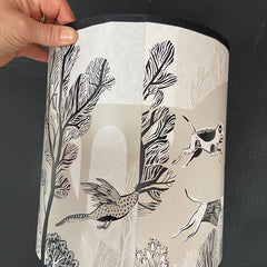 Stag Lampshade Taupe SECOND (pendant)