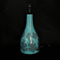 Polly Lamp Base - Teal SECOND