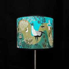 Fountains Lampshade Turquoise Second 1