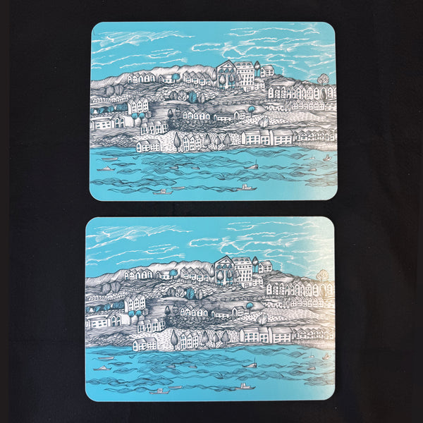Set of 2 Coast Table Mats