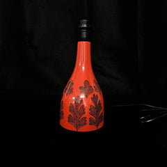 Polly Lamp Base - Vermillion SECOND