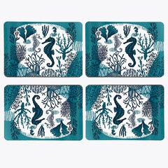 Set of 4 SeahorseTable Mats