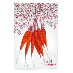 Carrot Tea Towel