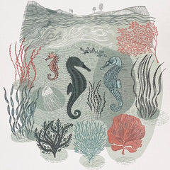 Coastal Seahorse Print