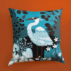 Heron cushion