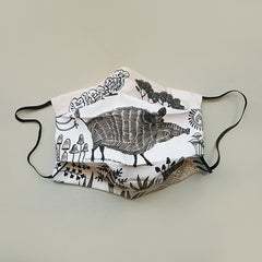 Lush Designs face covering printed with wild boar design
