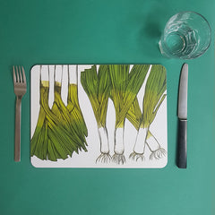 Leek Table Mat