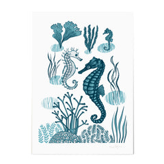 Seahorse Print