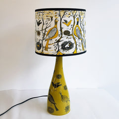 Game Bird Lampshade Mustard