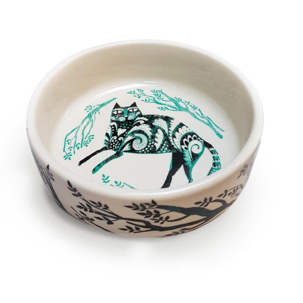 Cat Bowl - turquoise