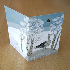 Winter Goose Card
