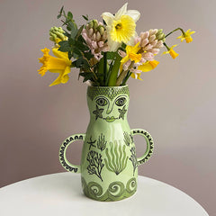 Kelpie Vase: Pistachio