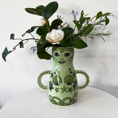 Kelpie Vase: Pistachio