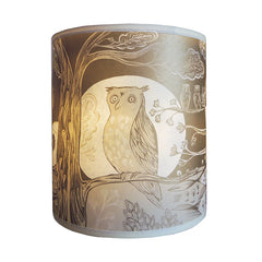 Lush designs small gold owl shade