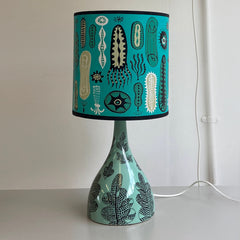 Plankton lampshade: Turquoise