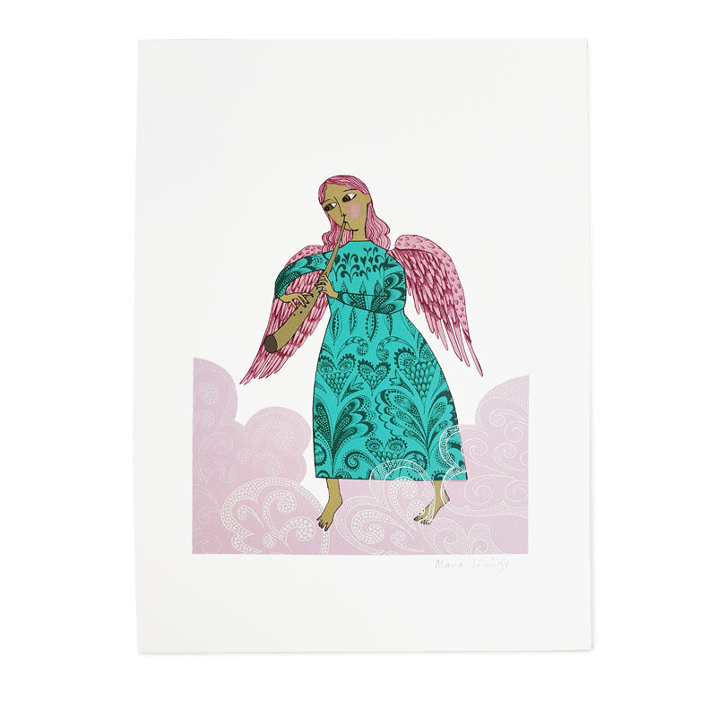 Cornett Angel Print