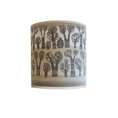 Winter Trees lamp shade (Grey/Cream)