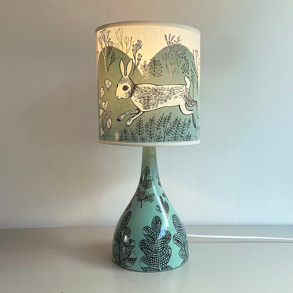 Juno Lamp base - Jade