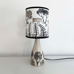 Lush designs lamp with wild boar print