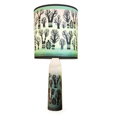 Winter Trees lamp shade (Spearmint)