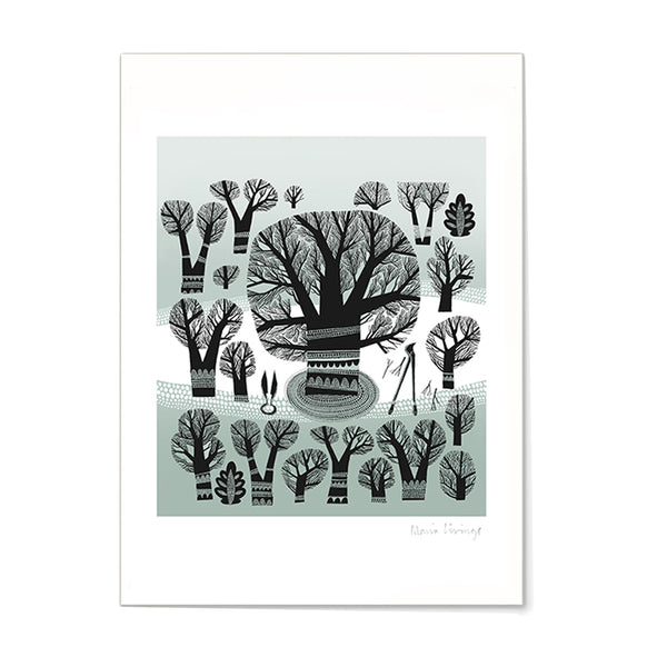 Winter Trees Print